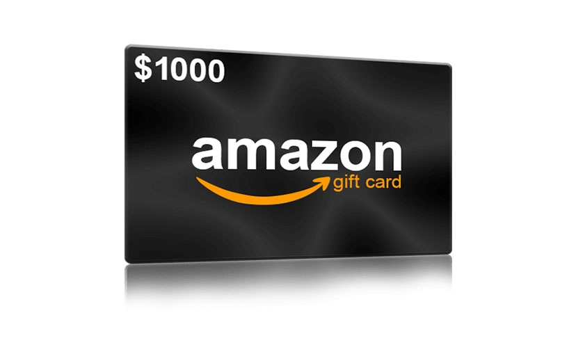 Get a $1,000 Amazon Gift Card!