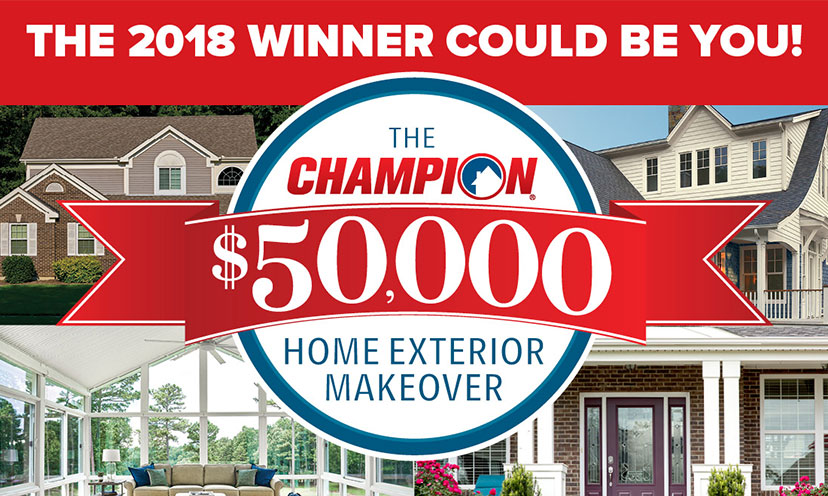 Enter to Win a $50,000 Home Exterior Makeover!