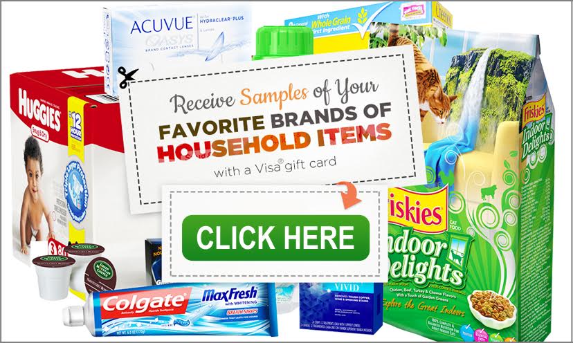Get Samples of Household Items!
