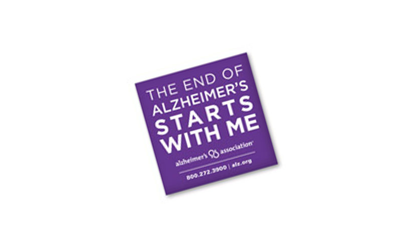 Get a FREE End of Alzheimer’s Sticker!