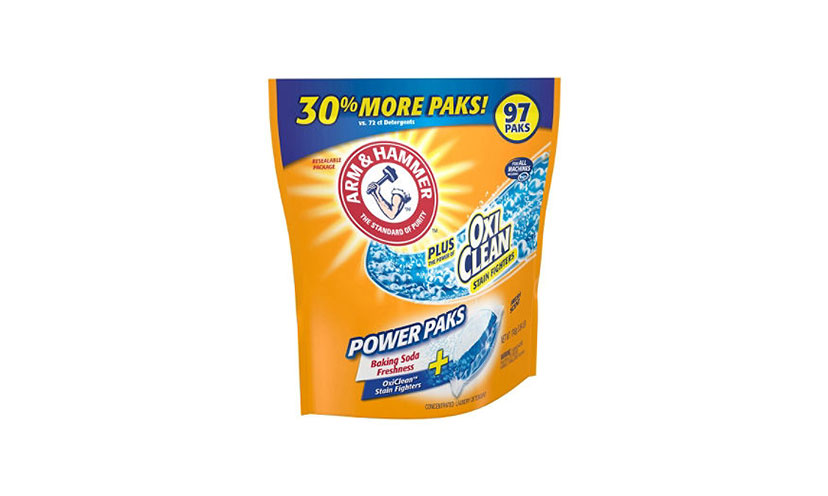 Save $1.00 on Arm & Hammer Single Dose Laundry Detergent!