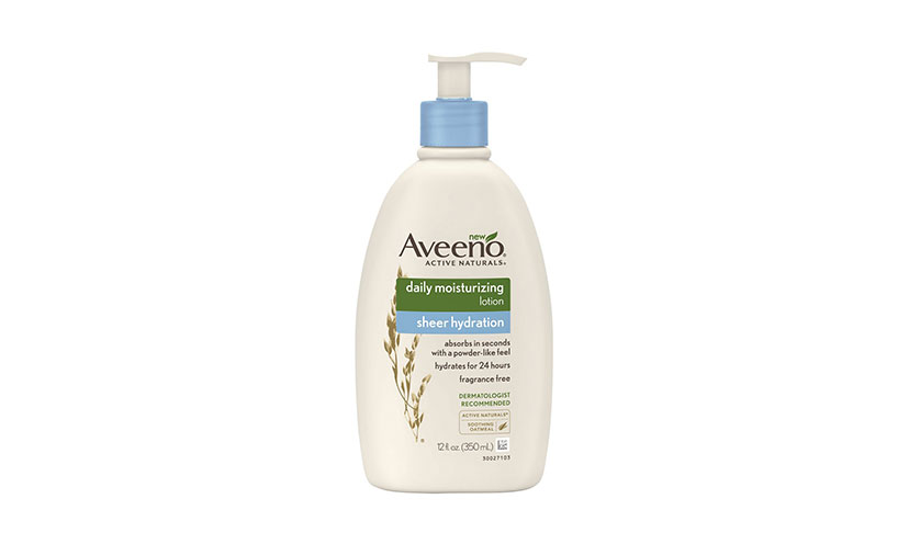 Save $3.00 on an Aveeno Body Lotion Product!