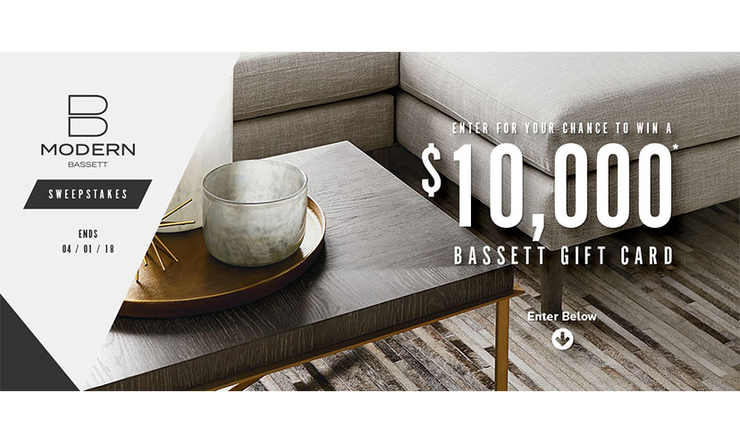 Enter to Win $10,000 in Furniture!