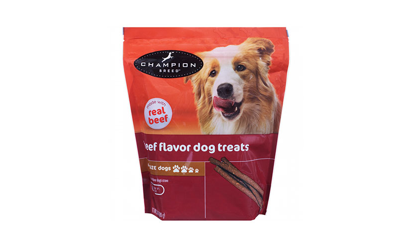 Get a FREE Bag of Champion Breed Dog Treats from Kmart!