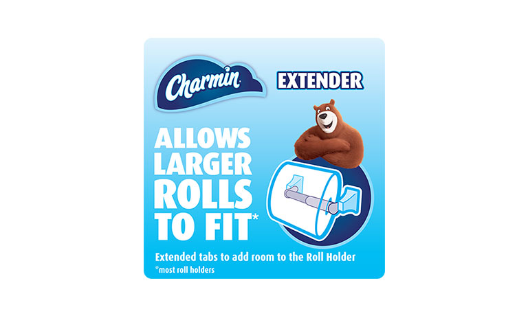 Get a FREE Charmin Roll Extender!