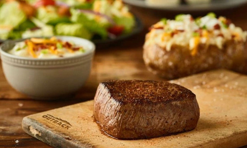 Save $5.00 off Two Outback Dinner Entrées!