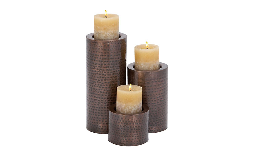 Save 12% on a Set of Candle Holders!