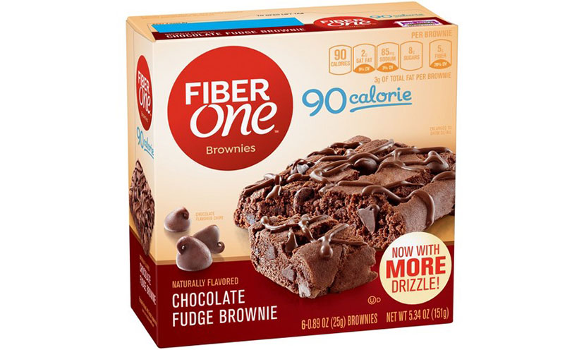 Save $0.50 on Fiber One Brownie and Cookie Snacks!