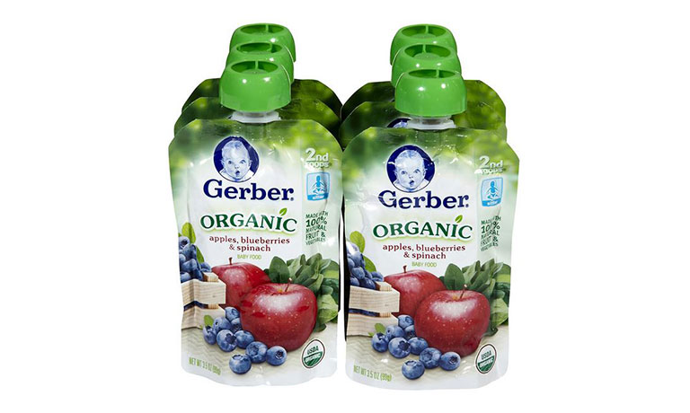 Save $2.00 on Eight Gerber Pouches!