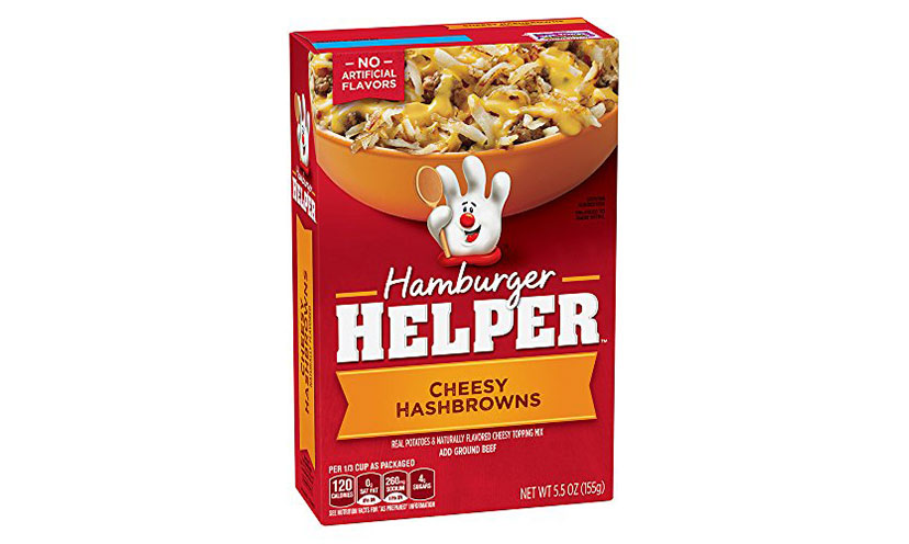 Save $0.75 on Helper Dishes!