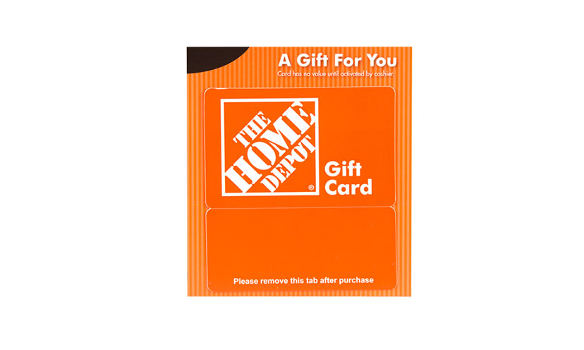 Get a FREE Home Depot Gift Card!