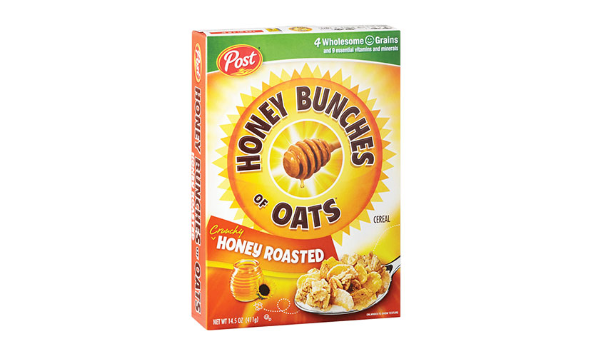 Save $0.50 on Honey Bunches of Oats Cereal!