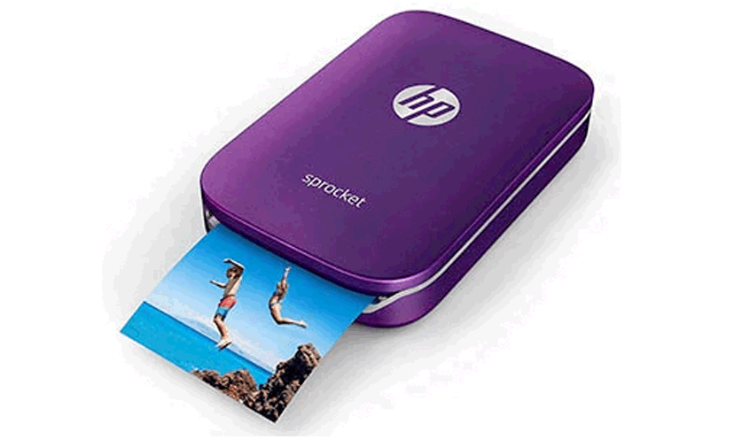 Portable photo printer. Мини принтер HP Sprocket на3леек. Принтер фиолетовый. Лиловый принтер. Принтер сиреневый.