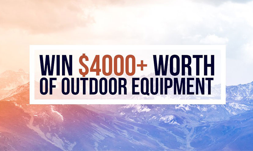 Enter to Win a $4,000 Outdoor Adventure Prize Pack!