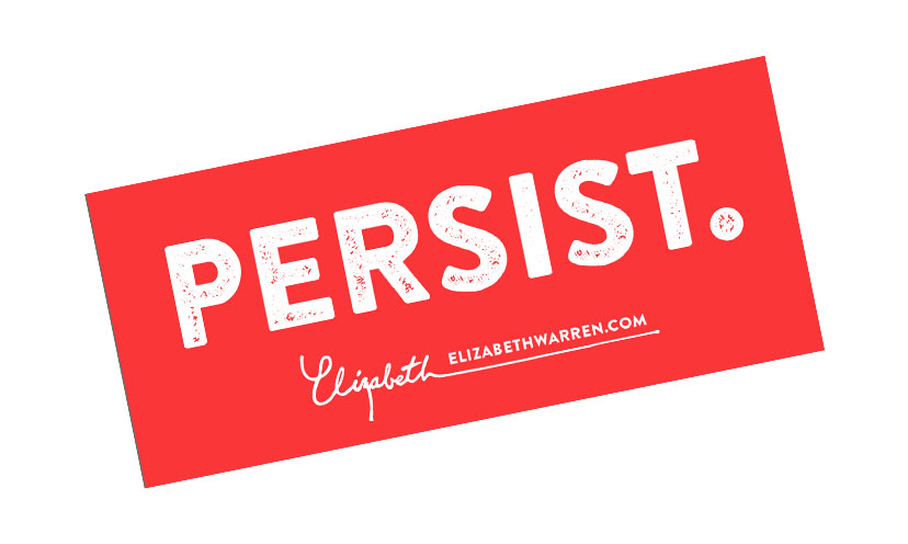 Get a FREE Persist Sticker!