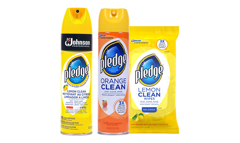 Save $2.00 on Two Pledge Products!