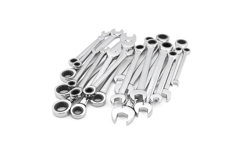 Save 50% on a 20-Piece Craftsman Ratcheting Wrench Set!