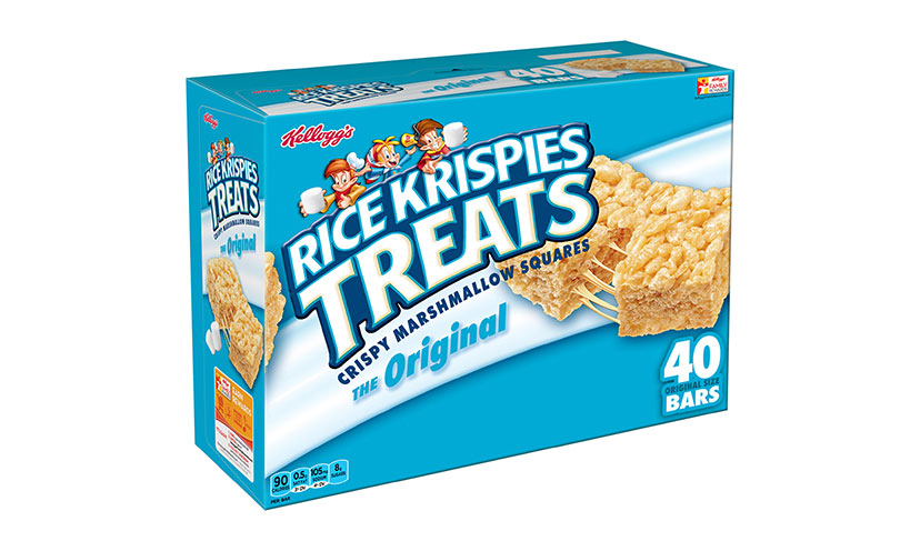 Save $0.65 on Kellogg’s Rice Krispies Treats!