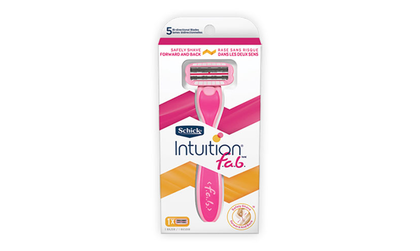 Save $3.00 on a Schick Intuition Razor or Refill!
