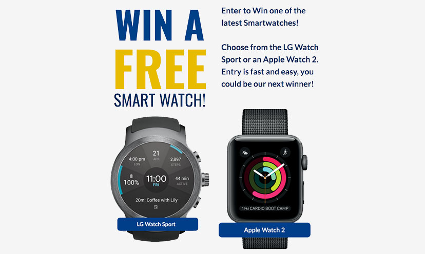 Enter to Win a Smartwatch!
