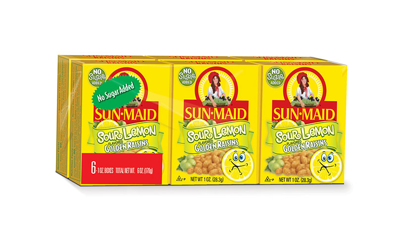 Save $1.00 on a Package of Sun-Maid Sours!