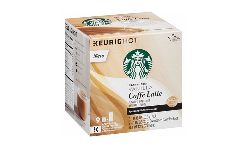 Save $2.00 on Starbucks Vanilla Caffe K-Cups!