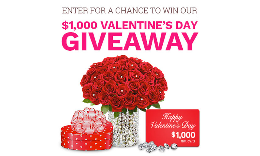 Enter to Win a $1,000 Valentine’s Day Gift Card!