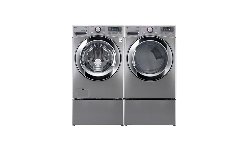 Enter to Win an LG Washer & Dryer Set!