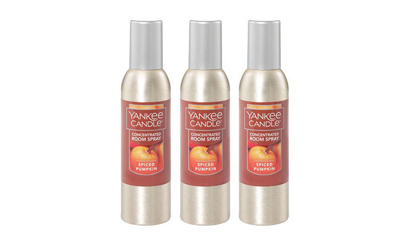 Get Two FREE Yankee Candle Sprays with Purchase!