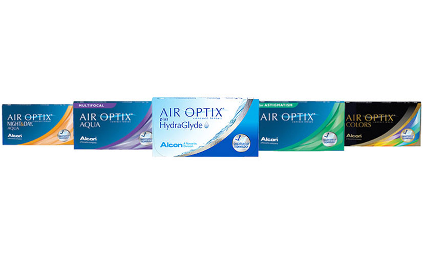 Get a FREE Pair of Air Optix Contact Lenses!