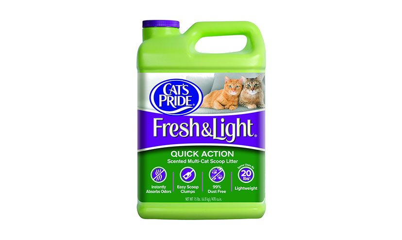 Save $1.00 on Cat’s Price Fresh & Light Litter!