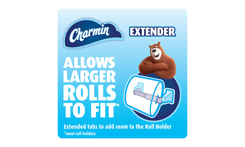 Get FREE Charmin Toilet Paper Roll Extenders!