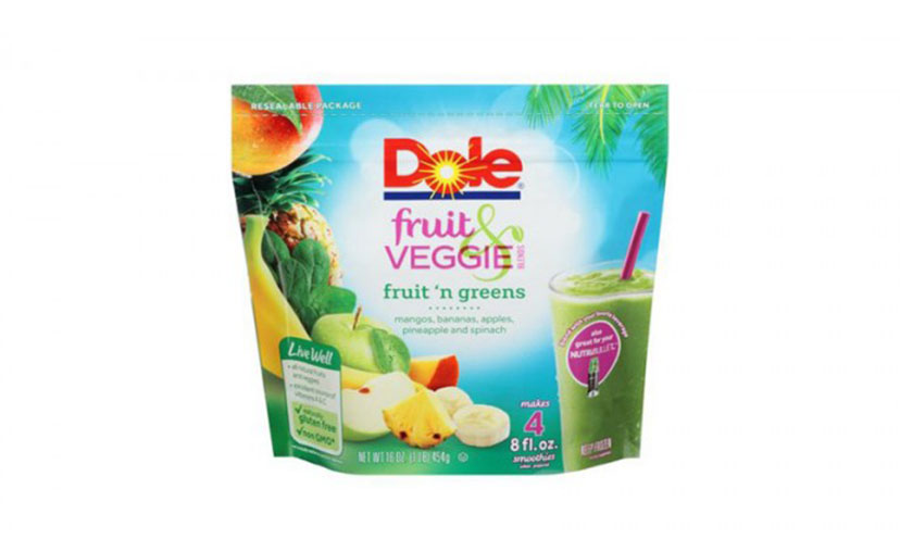 Save $1.00 on Dole Fruit & Veggie Blends!