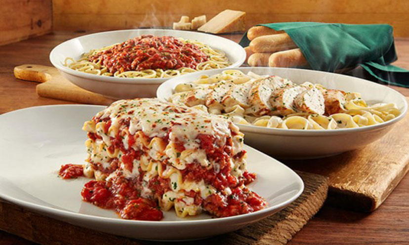 Save up to 15% at Olive Garden!