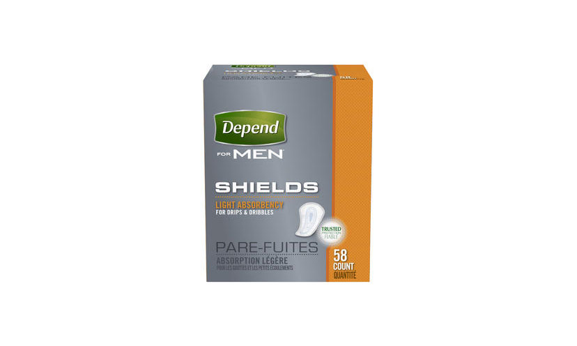 Save $2.00 on Depend Shields or Guards for Men!