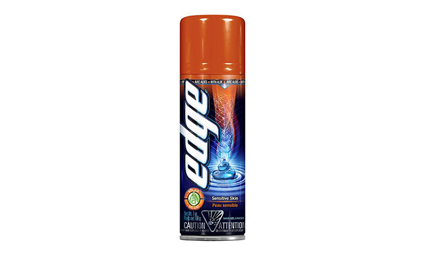 Save $1.00 on Edge Shave Gel or Cream!