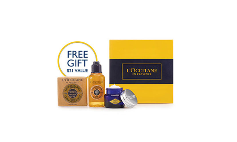 Get a FREE L’OCCITANE Beauty Gift Set!