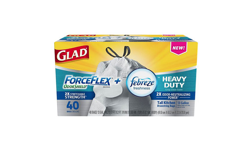 Save $1.00 on a Box of Glad Trash Bags!