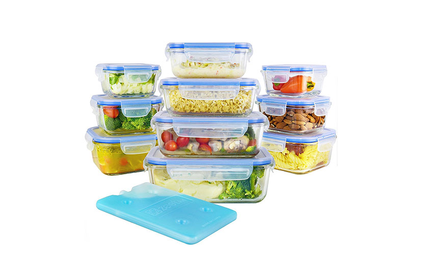 Save 60% on a Glass Food Storage Container Set!