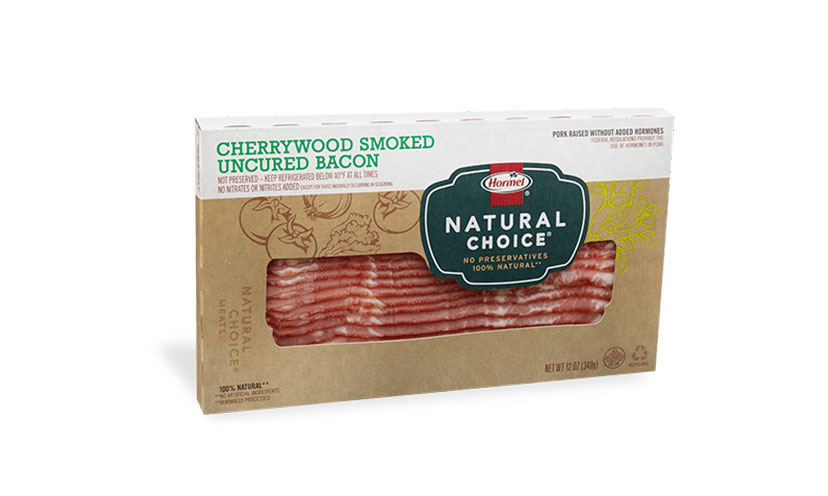 Save $0.50 on Hormel Natural Choice Bacon!