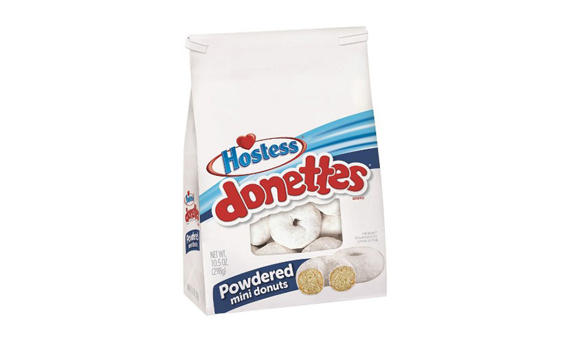Save $0.75 on Two Hostess Donettes!