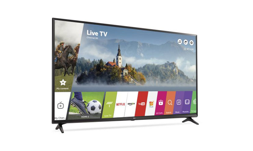 Enter to Win an LG 65” 4K Ultra HD Smart LED TV!