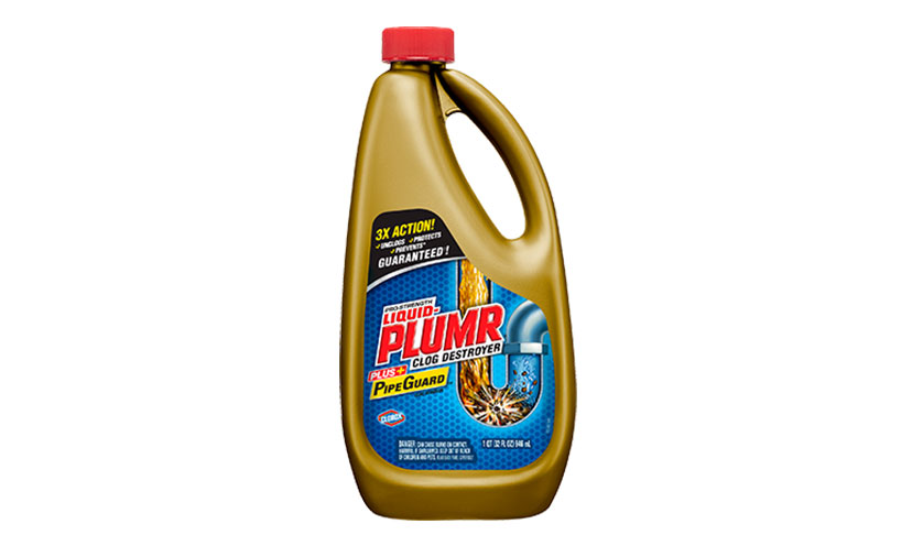 Save $1.00 on a Liquid-Plumr Product!