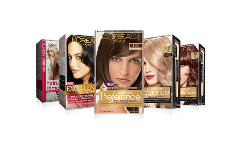Get FREE L’Oreal Hair Dye Samples!