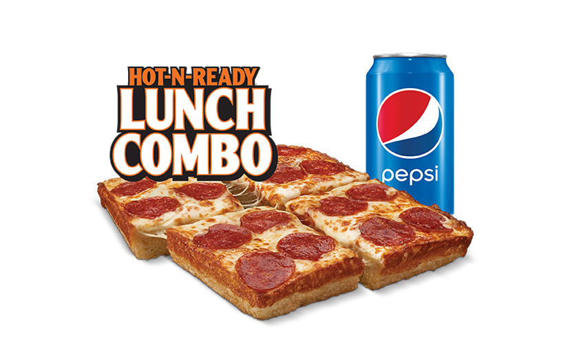 Get a FREE Lunch Combo at Little Caesars!