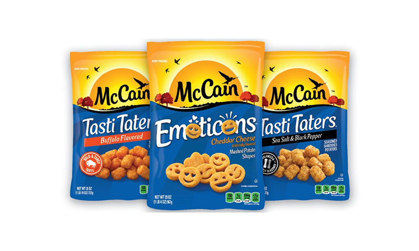 Save $1.00 on McCain Emoticons or Seasoned Tasti Taters!