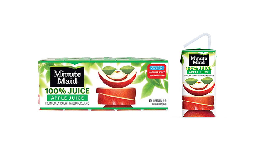 Save $1.00 on a 10-Pack of Minute Maid Juice Boxes!