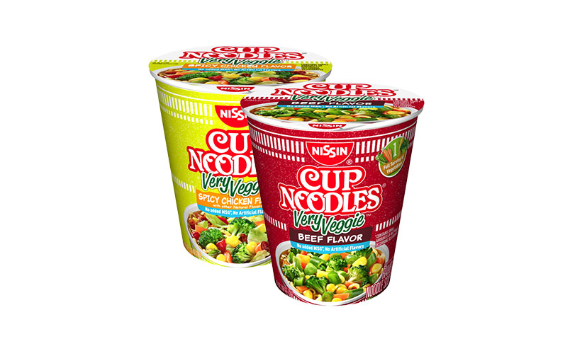 Save $1.00 on Two Nissin Cup Noodles Very Veggie!