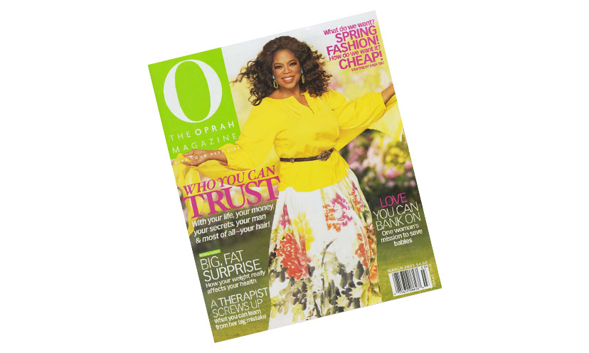 Get a FREE Subscription to O, The Oprah Magazine!