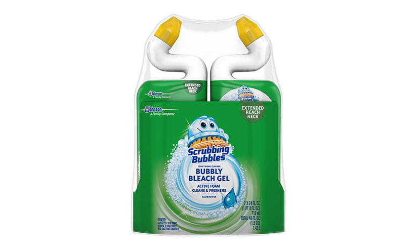 Save $0.35 on a Scrubbing Bubbles Toilet Bowl Cleaner!